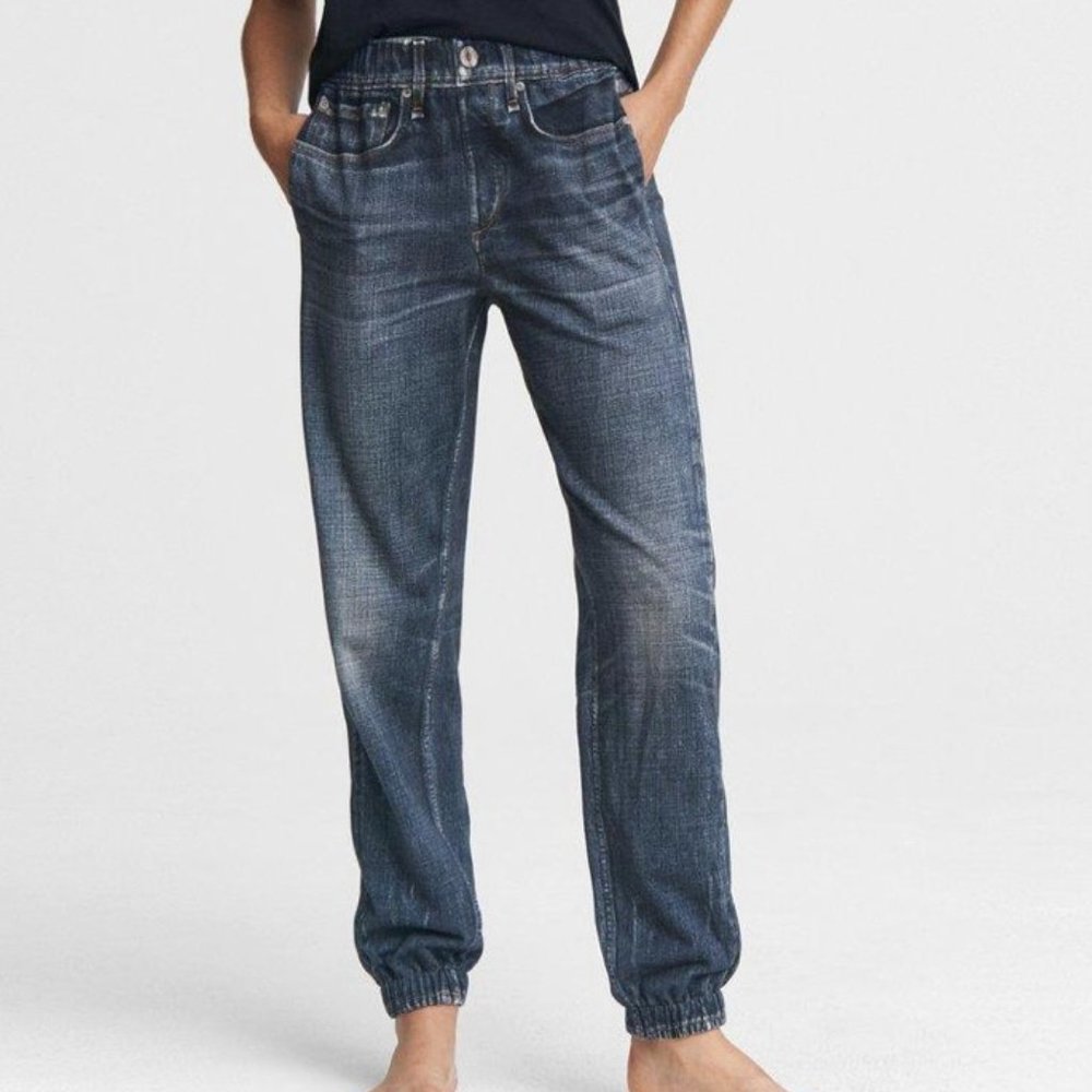 Miramar-Jogger Sweatpants Rag & Bone Indigo Wash